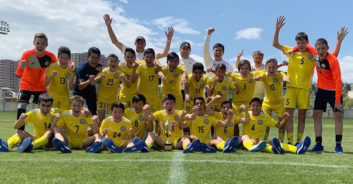 Kazakhstan U15 Wins The UEFA Development Cup