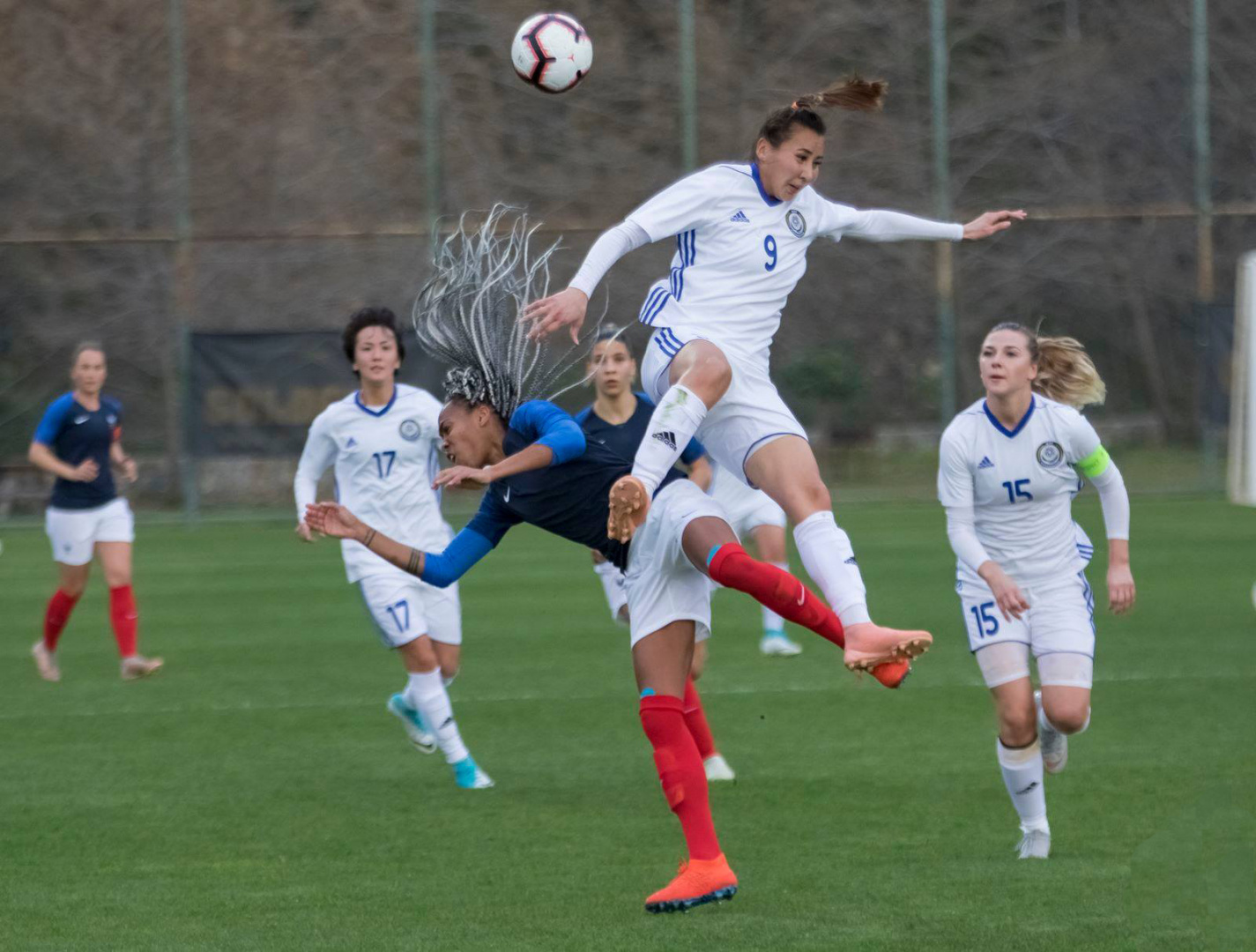 Франция Казахстан женский футбол.