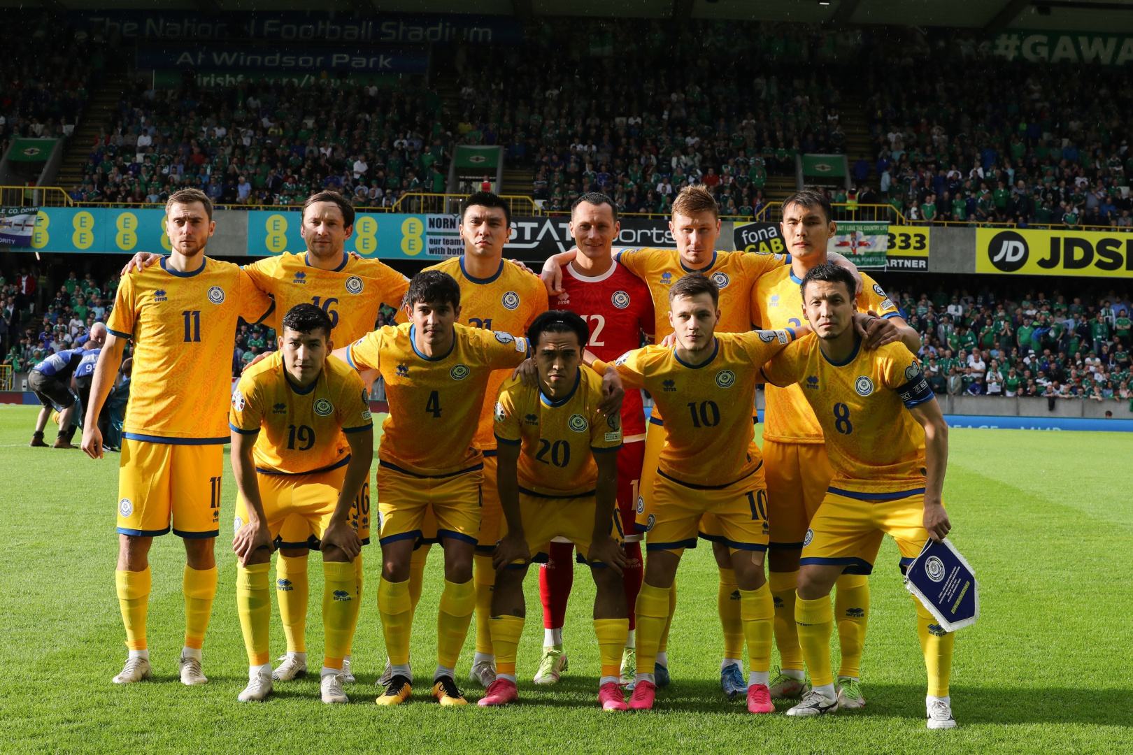 Kazakhstan national team's squad for Euro 2024 qualifiers against Finland and Northern Ireland